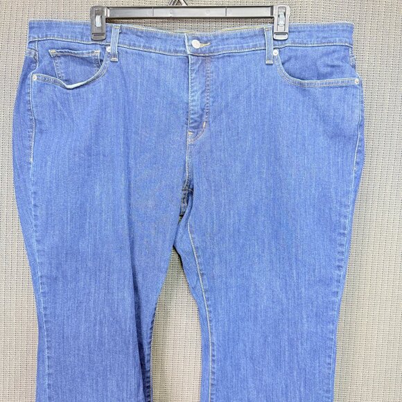 Levis Womens 415 Classic Bootcut Jeans Size 24W Blue Denim - Picture 5 of 11